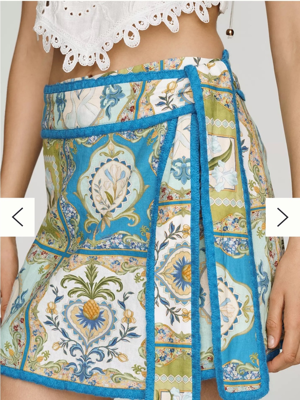 FARM Rio by Anthropologie Wrap Skort - X-Small